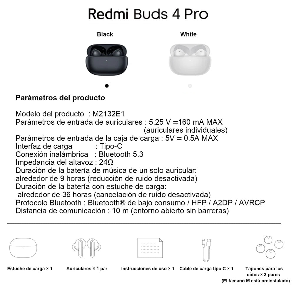 Auriculares Xiaomi Redmi Buds 4 Pro
