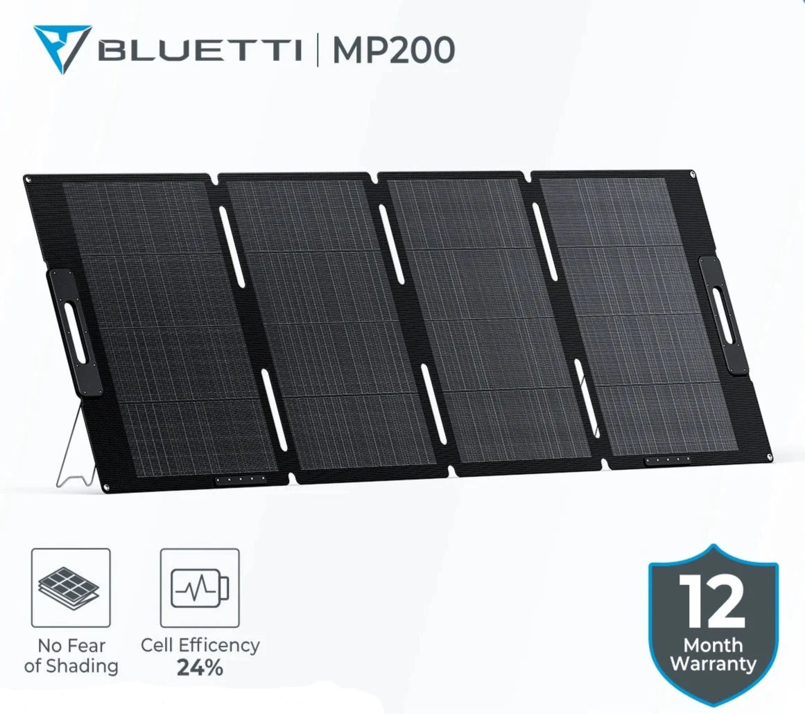 BLUETTI Panel Solar Plegable MP200 200W