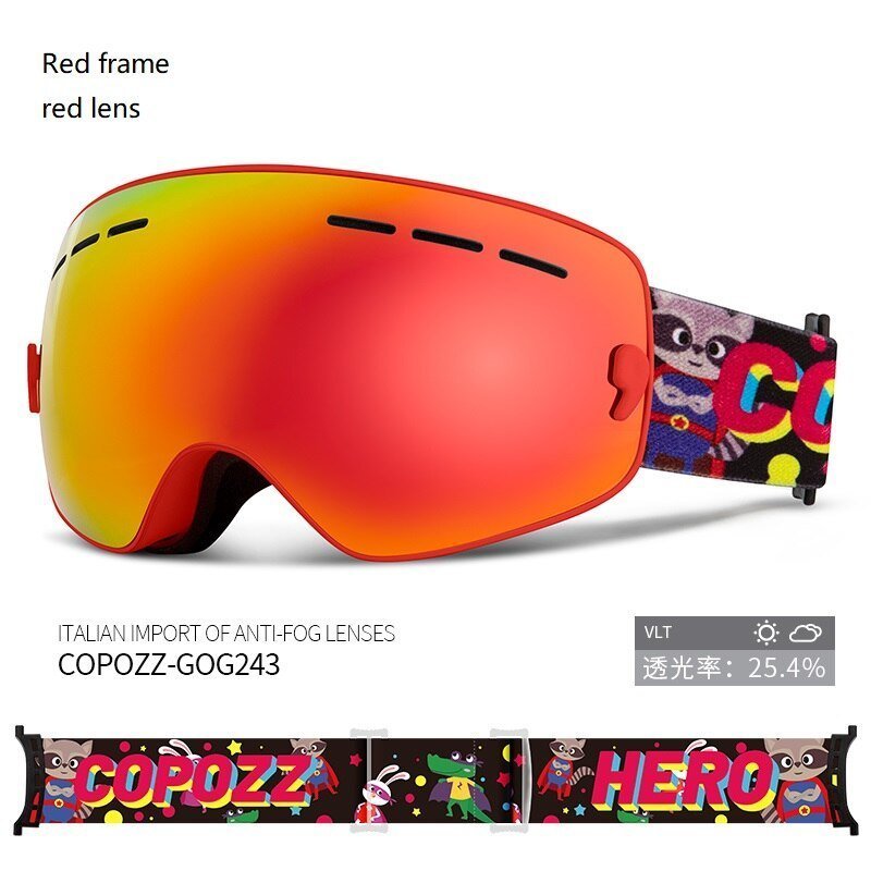 COPOZZ Gafas Esquí Infantiles