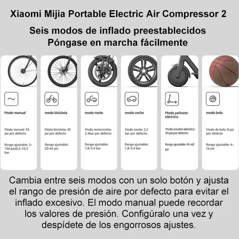 Xiaomi Mijia Portable Electric Air Compressor